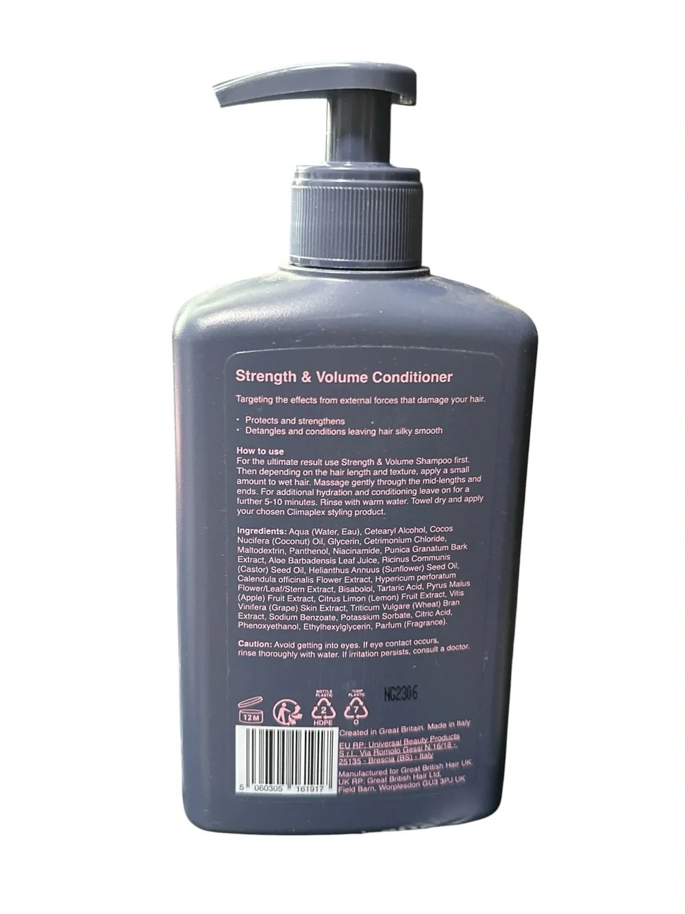 Strength‎ and Volume Conditioner and Clarifying Shampoo Bundle